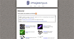 Desktop Screenshot of imajeenyus.com